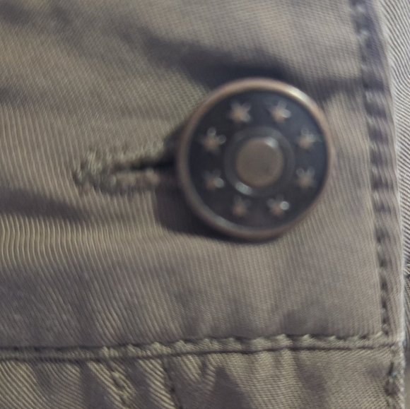 Tiered Mini Skirt Layered Spring Neutral Clueless Mean Girls Pockets Size M - Picture 10 of 10